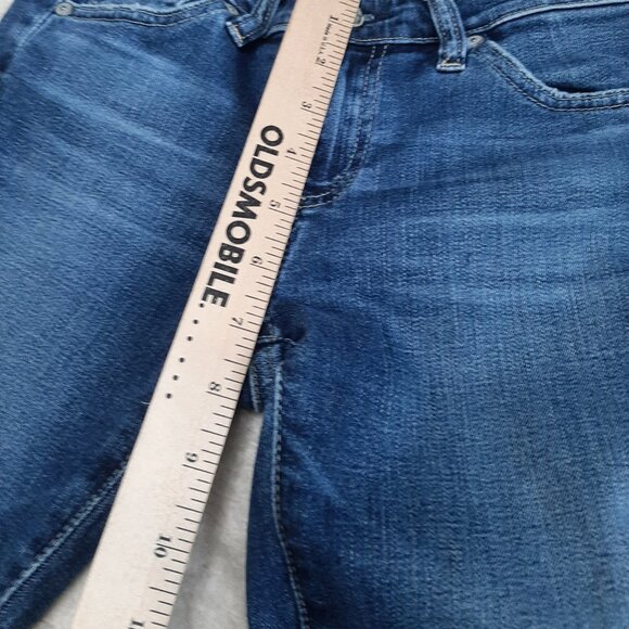 AG Adriano Goldschmied Women's Blue Super Skinny Ankle Denim Jeans 25R - Picture 9 of 10